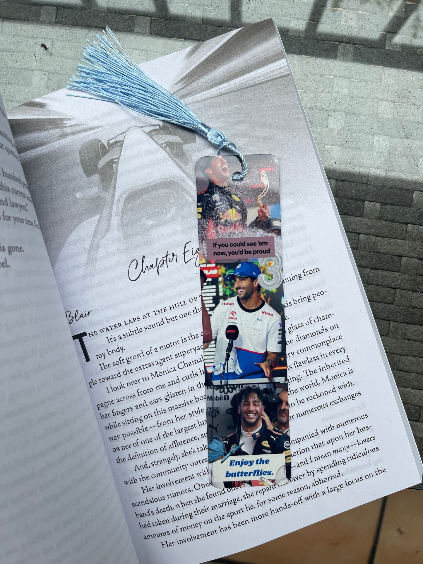 CUSTOM F1 bookmarks