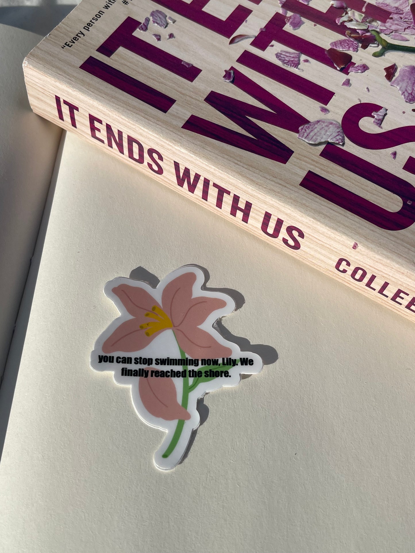 It Ends With Us sticker