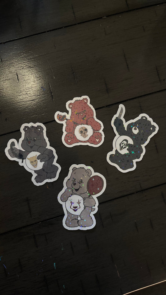 Carebears /Horror stickers