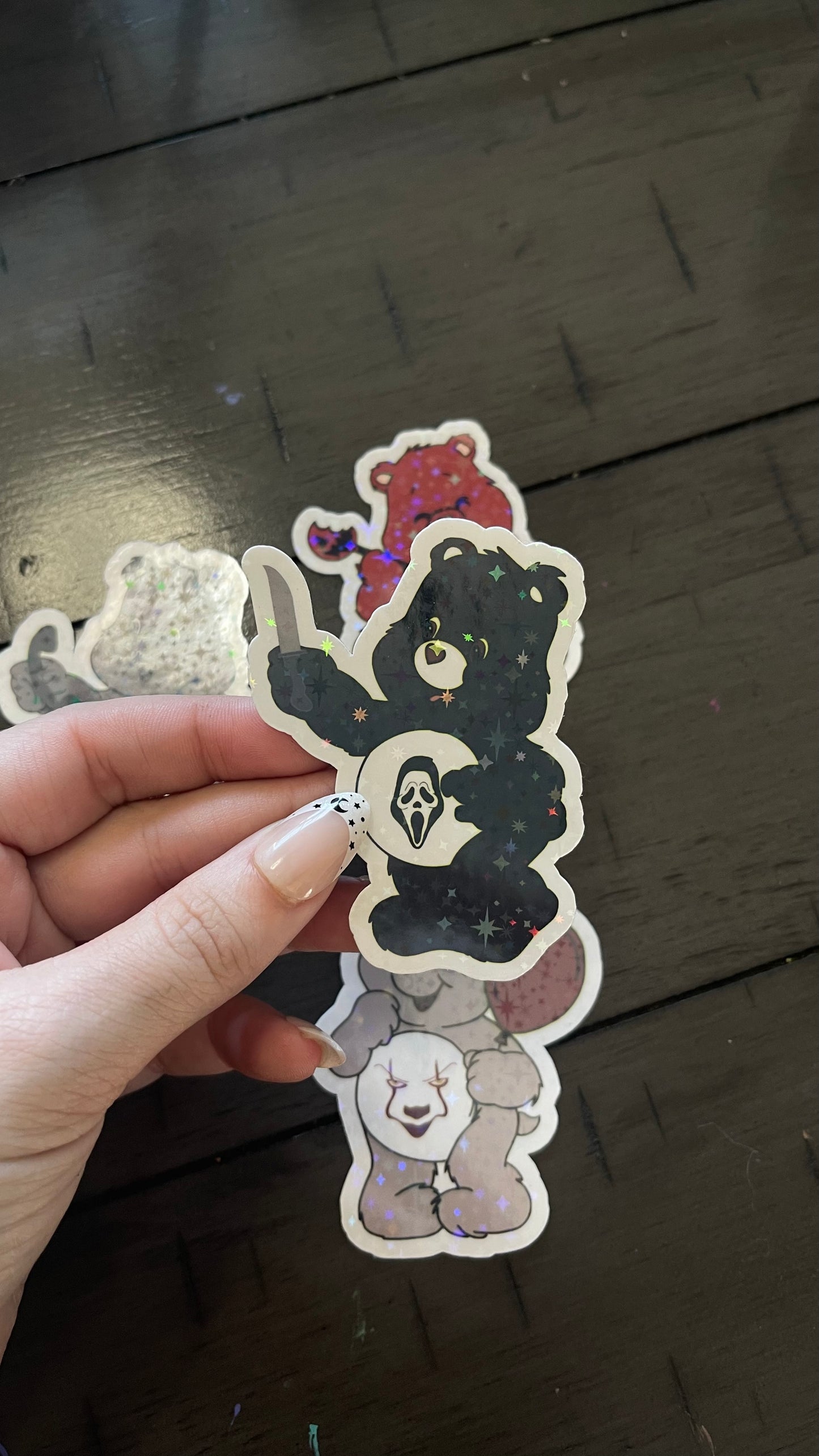 Carebears /Horror stickers