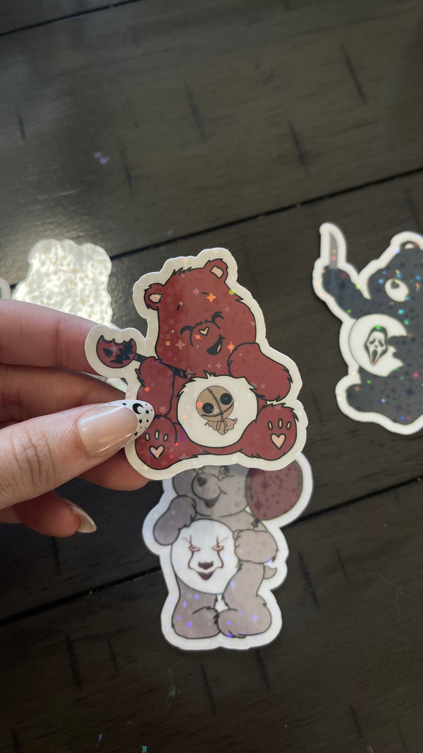 Carebears /Horror stickers