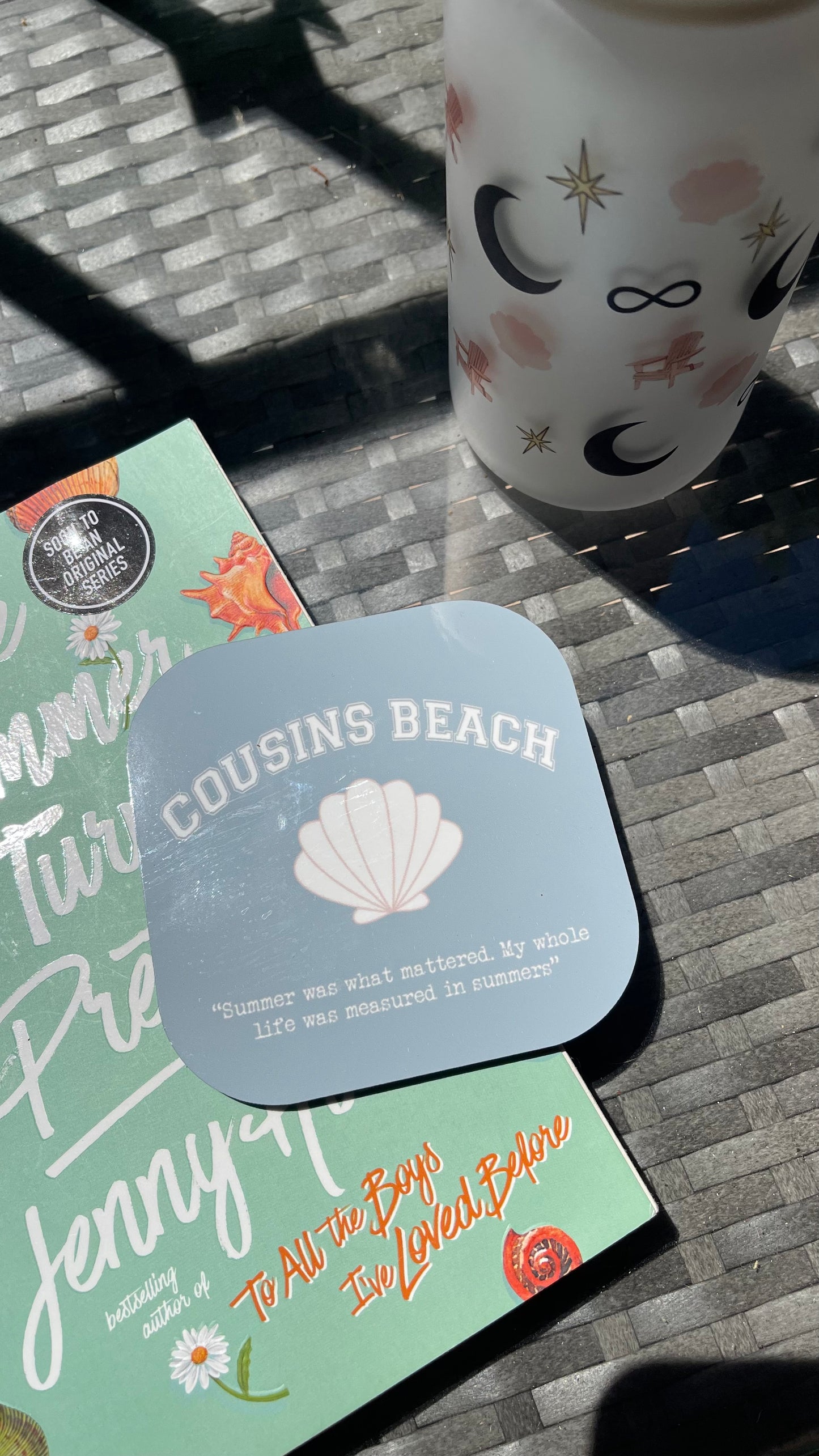 Cousin’s Beach cup + coaster COMBO