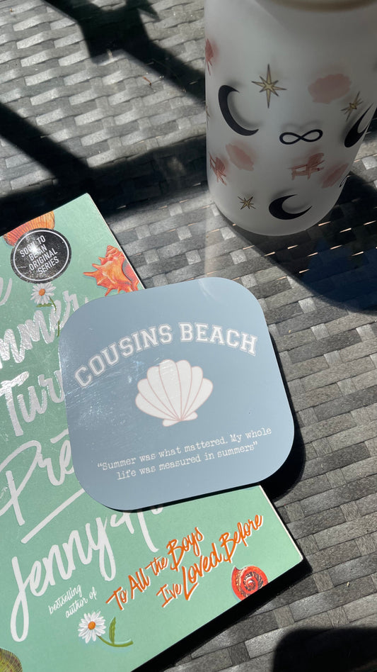 Cousin’s Beach cup + coaster COMBO