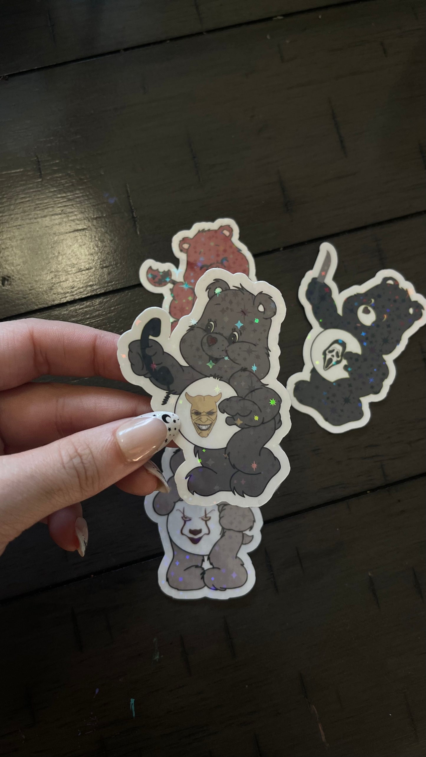 Carebears /Horror stickers