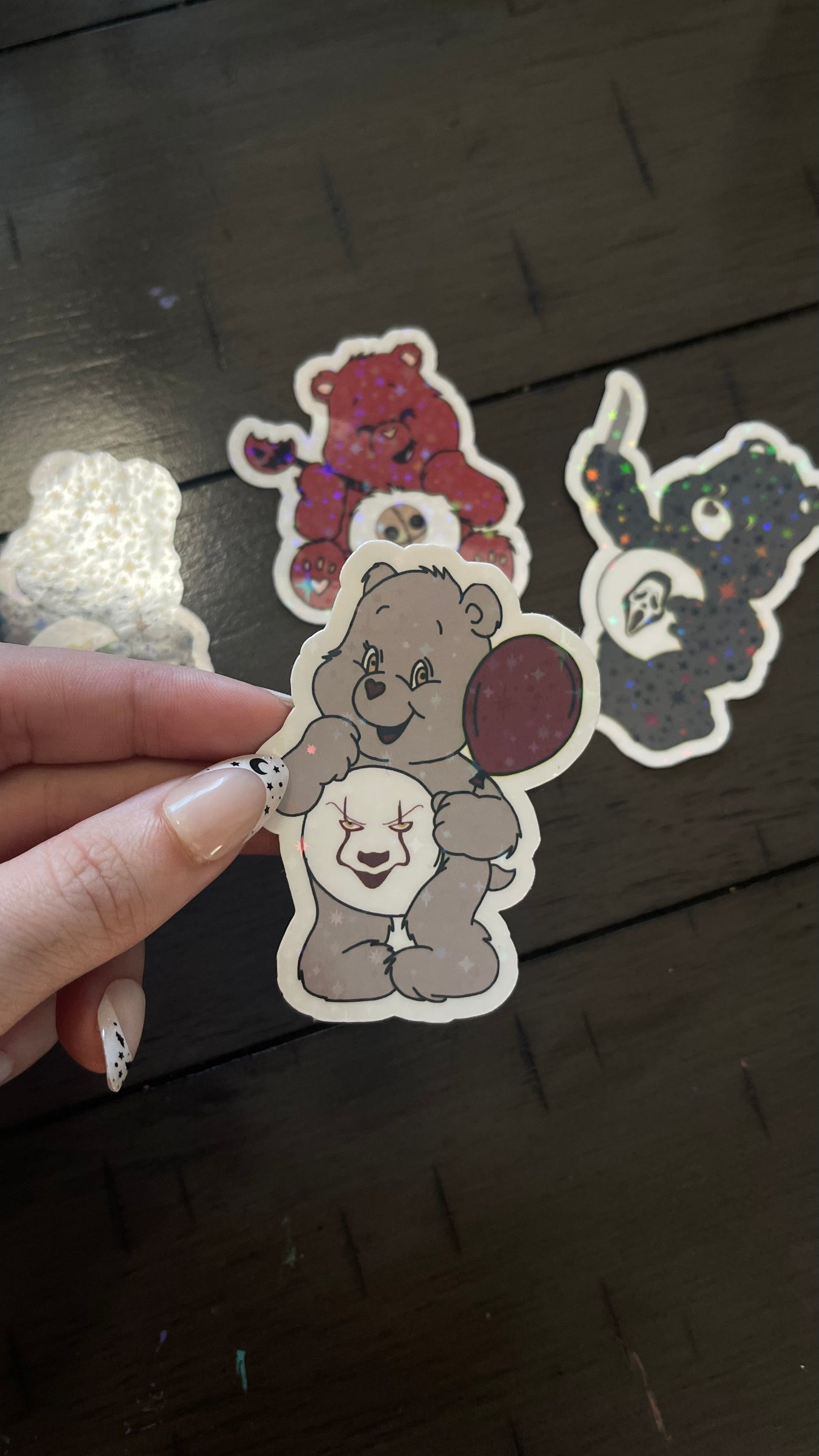 Carebears /Horror stickers