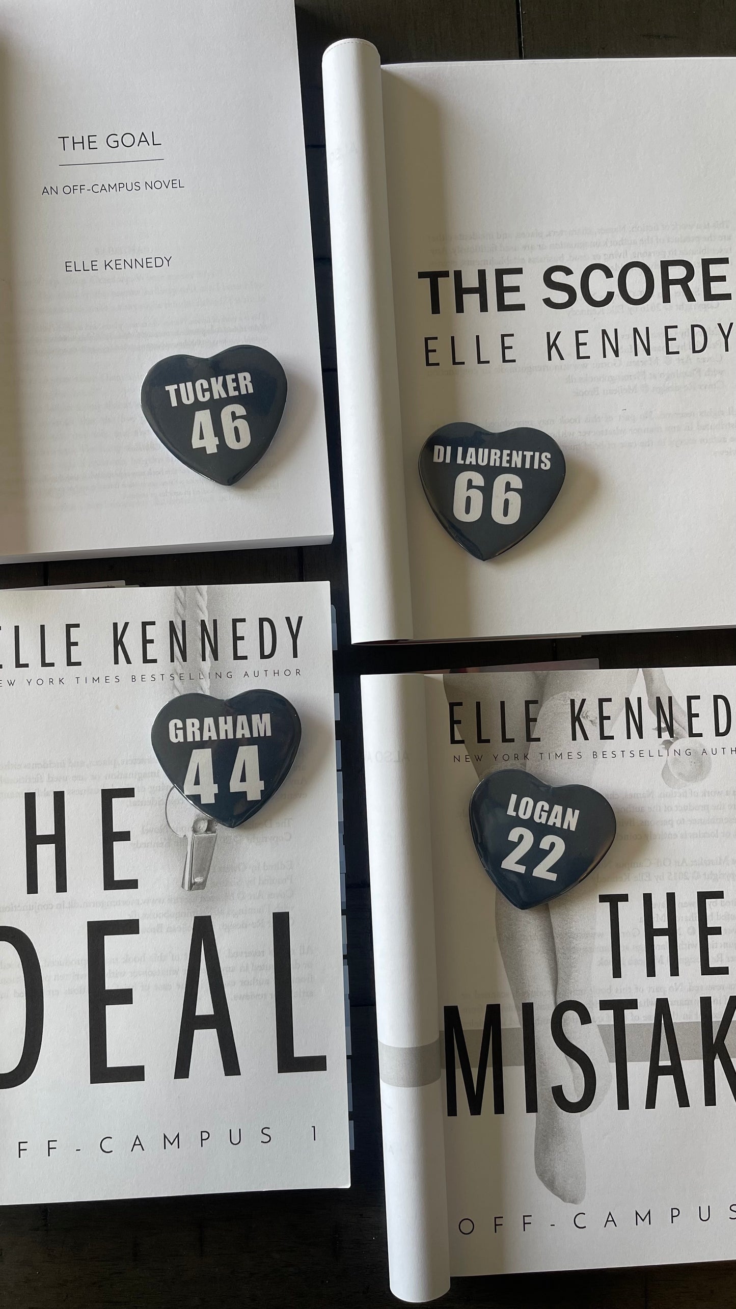 Off campus buttons