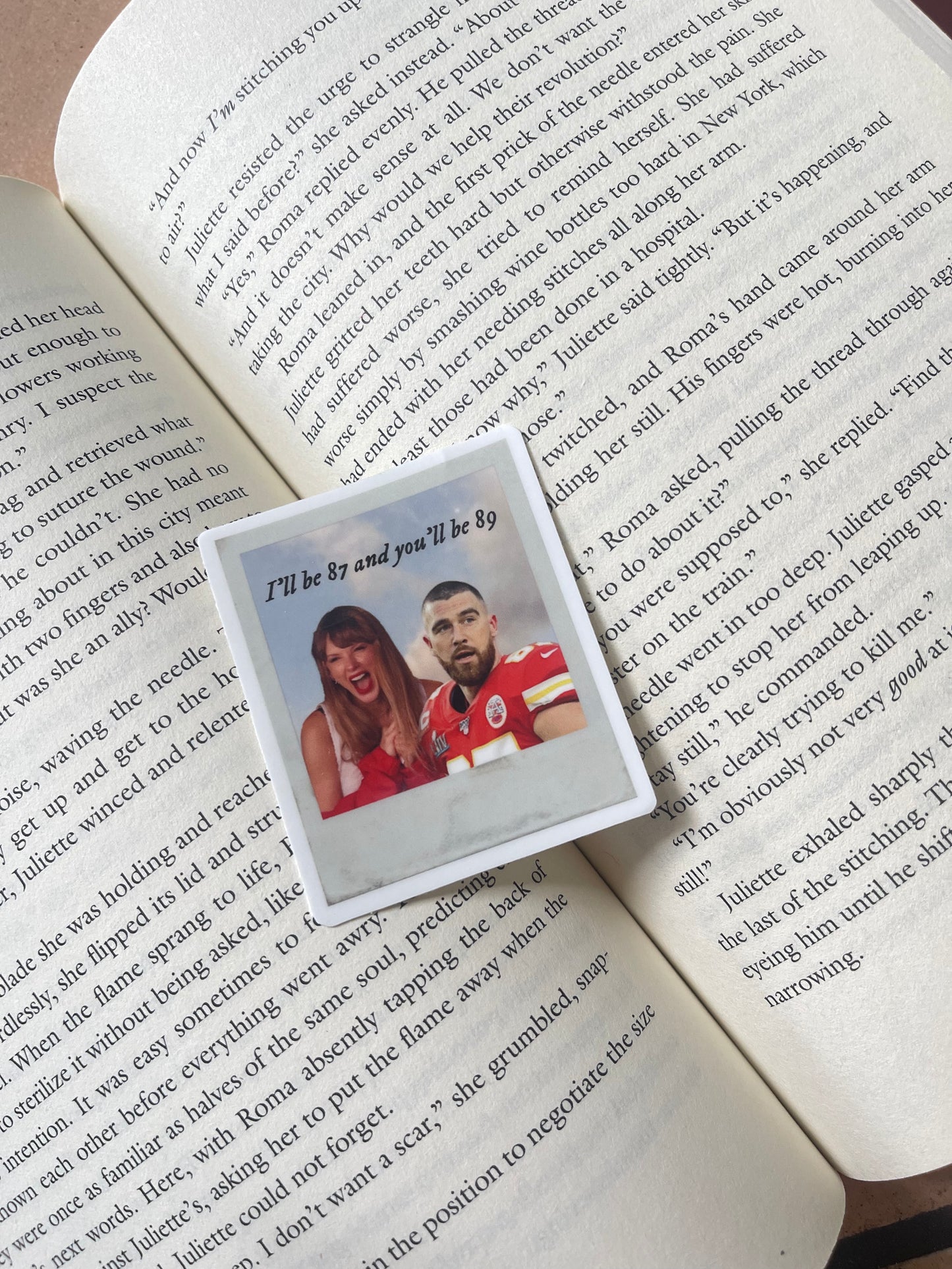 Taylor and Travis sticker