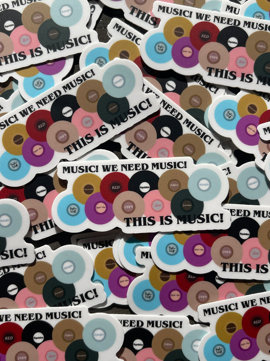 This is music sticker