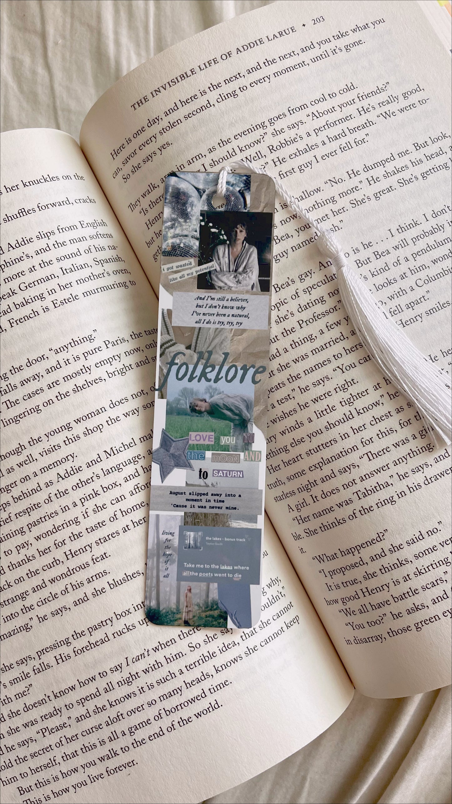 Taylor Swift album bookmarks