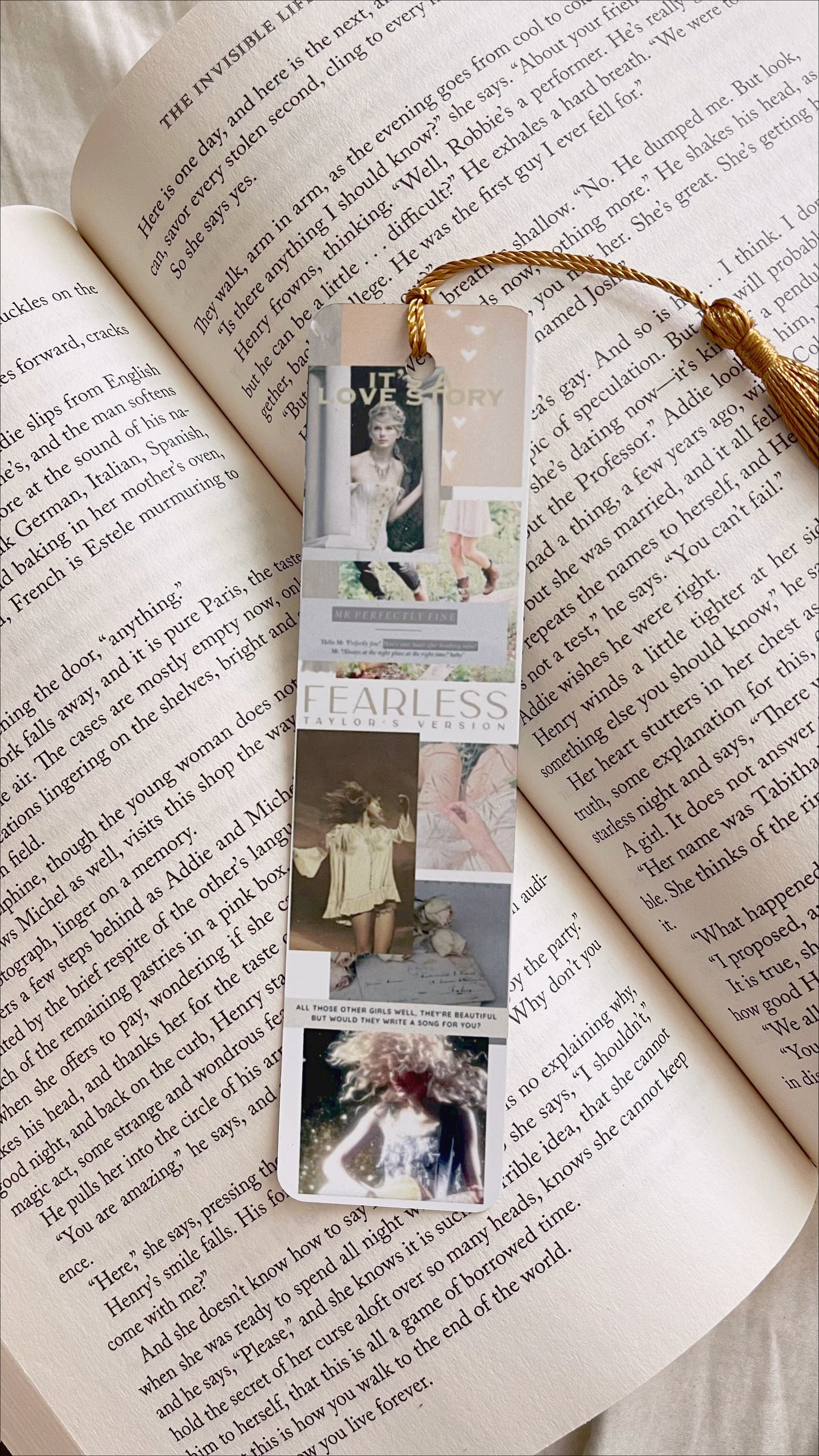 Taylor Swift album bookmarks